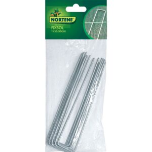 Nortene FIXSOL galvanizált fém leszúró cölöp 17 x 3,5 cm galvanizált 140503